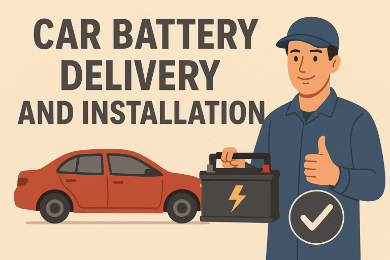 Car Battery Delivery and Installation