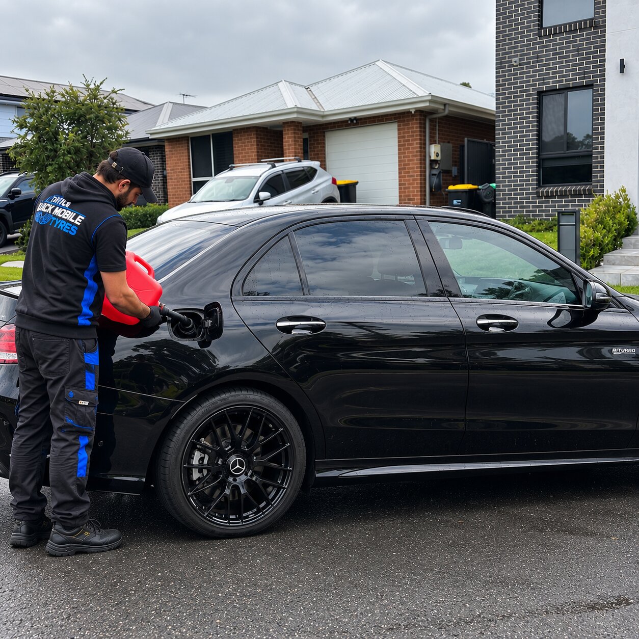 Onsite fuel delivery service Sydney - empty fuel gauge warning